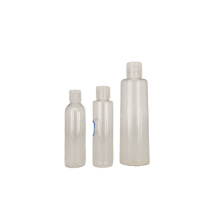 100ml 120ml 300ml Transparent Plastic Bottle with Flip Top Cap